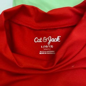 - NWT Rash Guard.  Each listed separately. Red short sleeve size 10-12 UPF 50